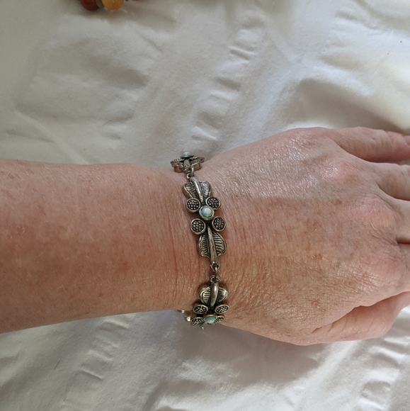 Silver link bracelet - Picture 2 of 3